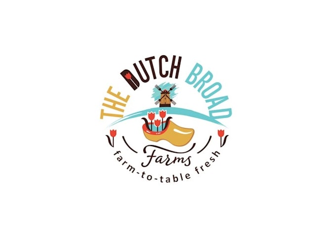 make necessary farm fresh products logo