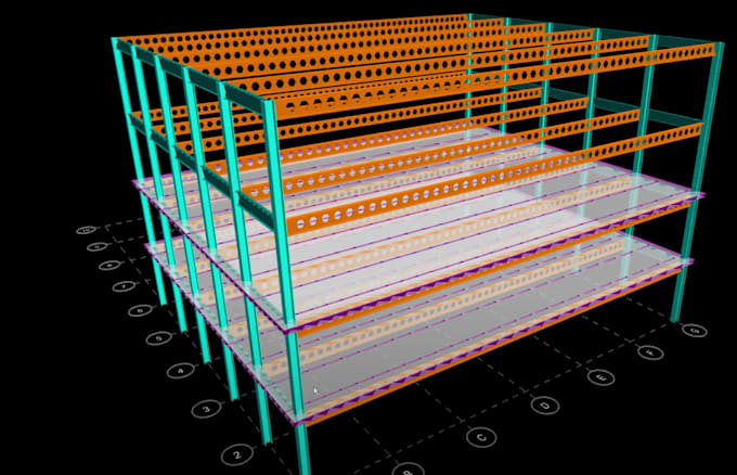 do structural design, and analysis with etabs, and autocad