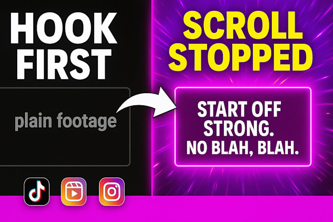 edit viral short form videos for tiktok, reels and shorts