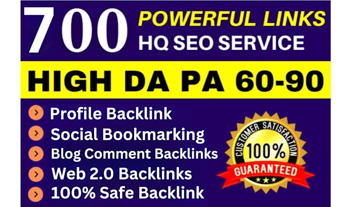 do mix backlink for off page seo service quick rank