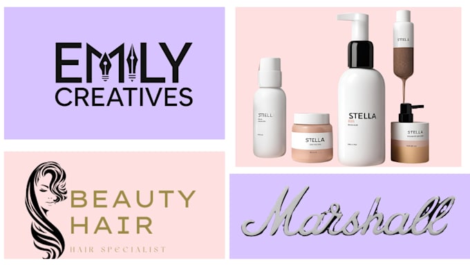 design luxury logo, full branding kits, brand identity, outstanding website