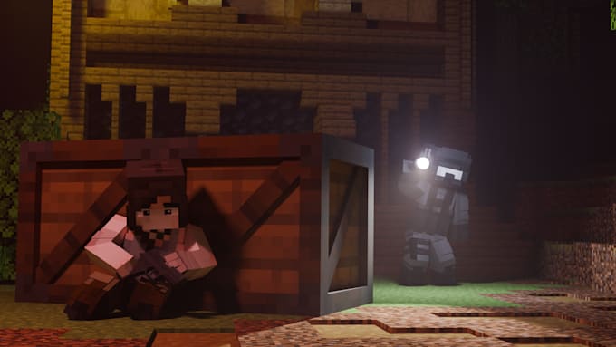 Minecraft Create Picture Create 3d minecraft picture for you by Vallabae | Fiverr