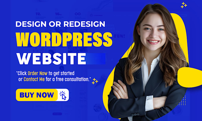 build, redesign, revamp wordpress website design woocommerce website development