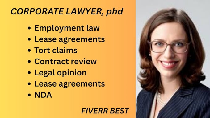 offer expert services in employment law, tort claim, and unlawful eviction