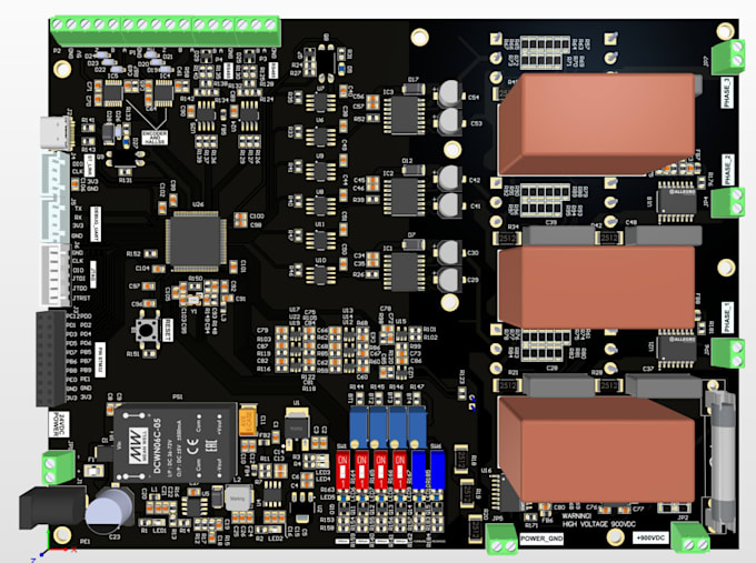 design pcb for motor driver