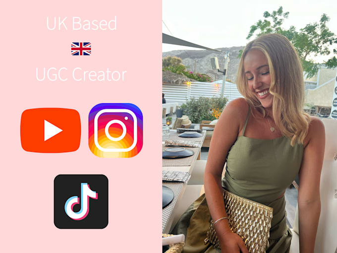 create high quality ugc content for all social media platforms UK based