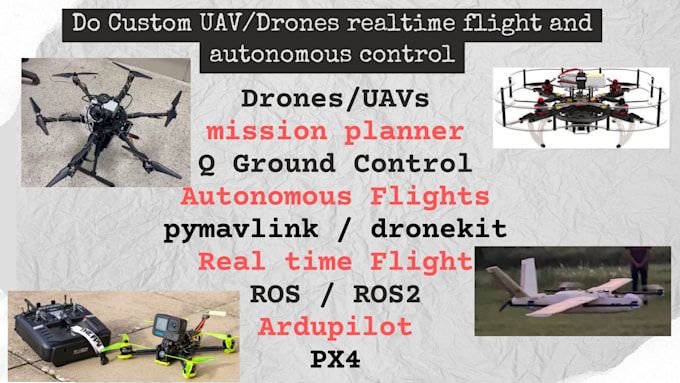 create custom ai drone and do autonomous control