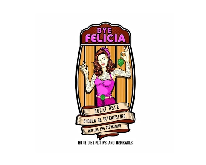 make aesthetics beautiful beer logo