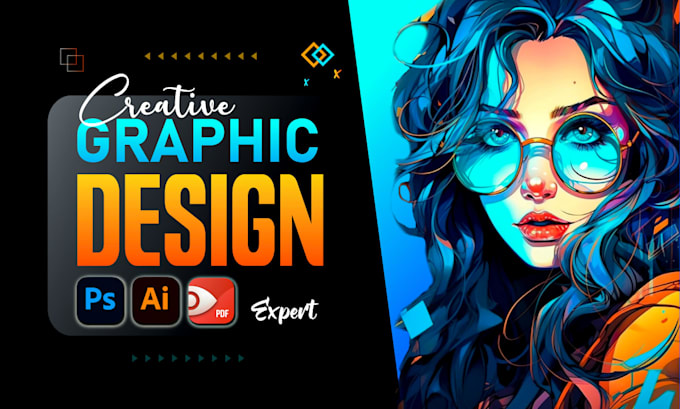 do graphic design, flyer, logo vector art in adobe illustrator, photoshop