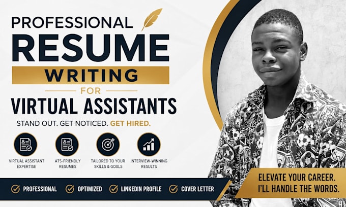write an ats compliant resume for virtual assistants