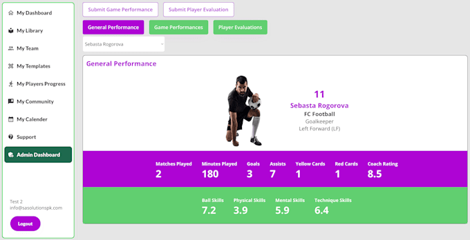 deploy a soccer management system using bubble