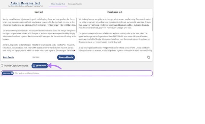 write summary article post