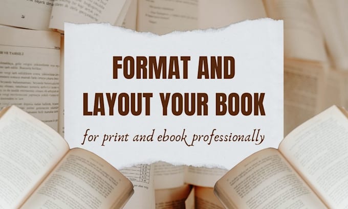 format and layout your book for print and ebook