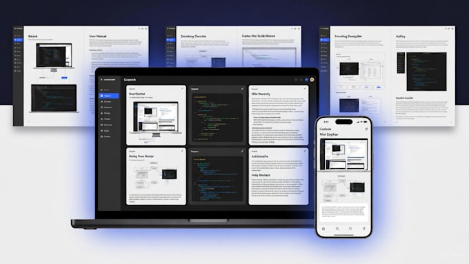 write software user manuals developer guides and sdk docs