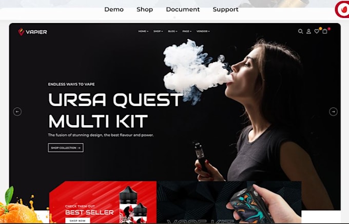 build cannabis online shopify store, vape, weed, hemp, marijuana, cbd