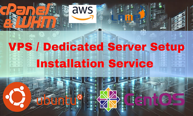setup vps , dedicated server and install apache, mysql, PHP or SSL certificate