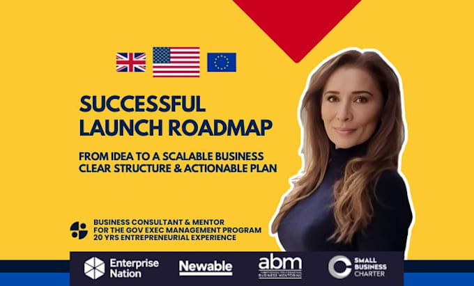 be a startup business mentor with a product launch roadmap