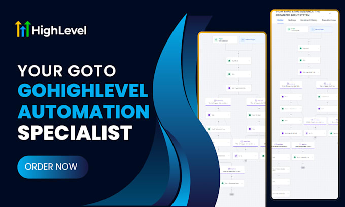 gohighlevel automation, account, saas setup and VA services