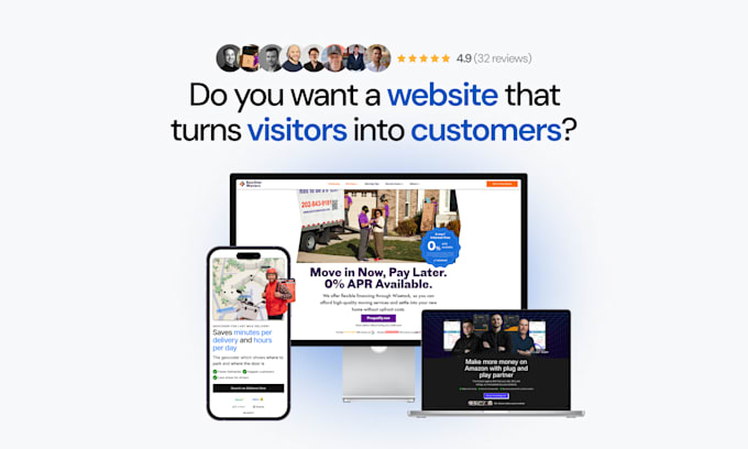 create a webflow website that turns visitors into customers