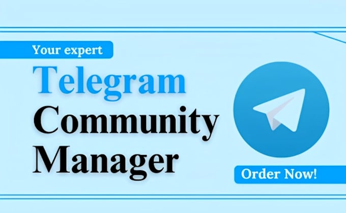 do crypto project community manager be admin moderator telegram promotion