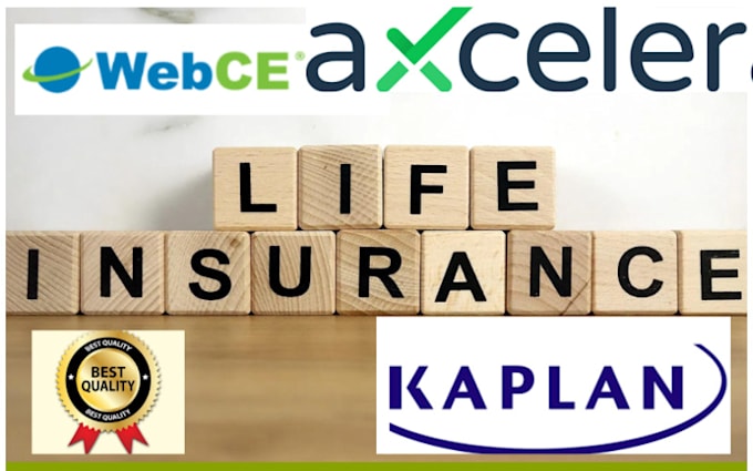 help with real estate, insurance and ce course