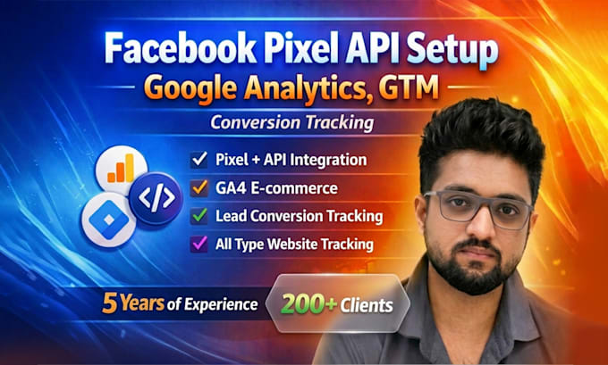 setup meta facebook pixel, conversion API, ga4 GTM, google ads tracking