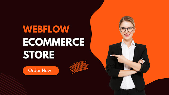 create a fully functional ecommerce website on webflow