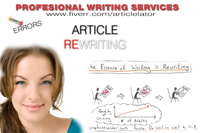 Rewrite 500 words of your texts in 12hrs by Articlelator | Fiverr