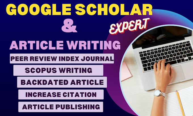write and publish backdated article in google scholar peer indexed journal