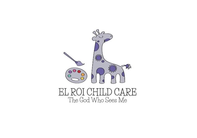 make shiny daycare center and academy logo