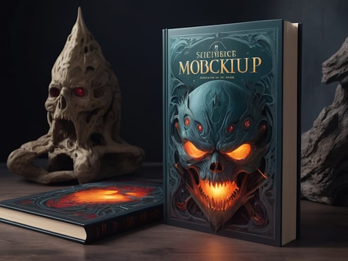 design fantasy, sci fi, horror book cover professionally