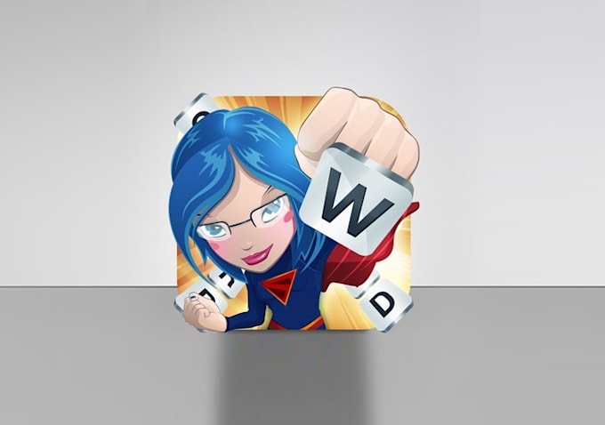 create exciting app store word image multiplayer logo