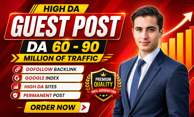 do SEO guest post backlinks on high da premium sites, premium guest posting
