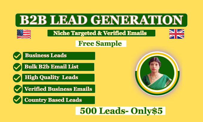 build bulk b2b email list and business leads for your niche