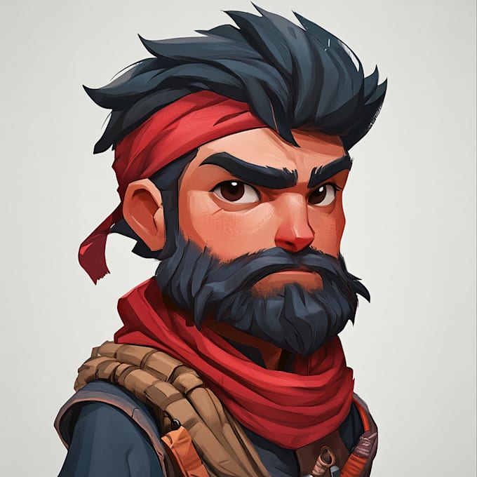 create 2d character sprite sheet for game asset