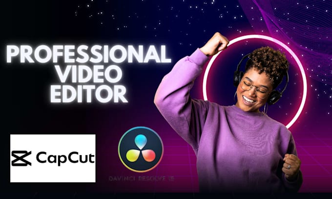 Do video editing on capcut pro davinci resolve editable capcut template