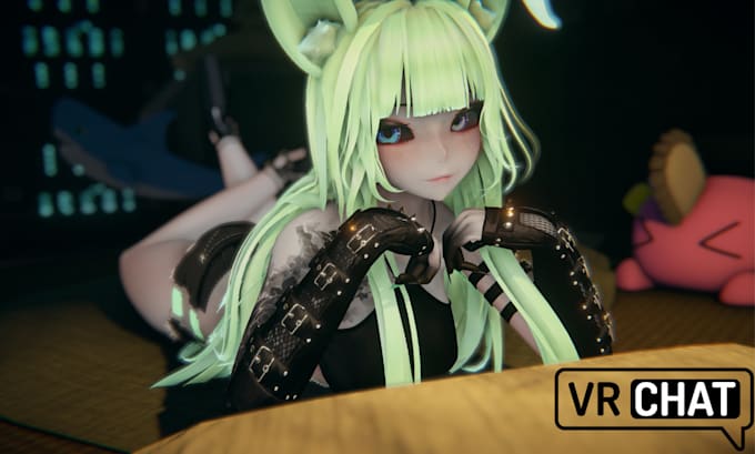 custom vrchat character, lewd avatar, erotic model using vriod