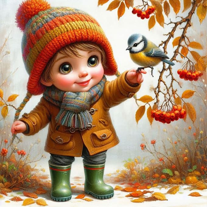 ai children story book illustration