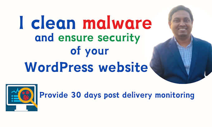 do wordpress malware removal, recover hacked website and secure your site
