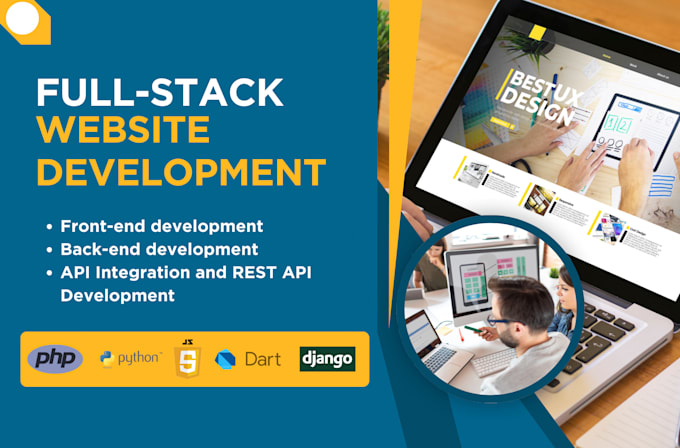 design develop and deploy custom web solutions as a fullstack developer