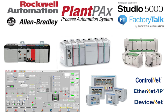 do rockwell allen bradley plc programming and hmi development 17 years exp