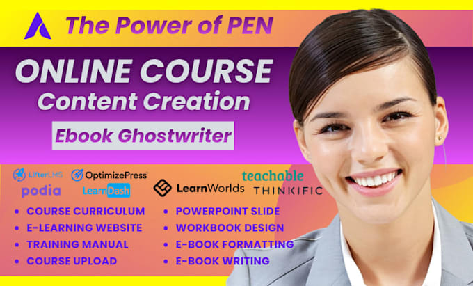 create online course content, course creation, book formatting and ebook writer