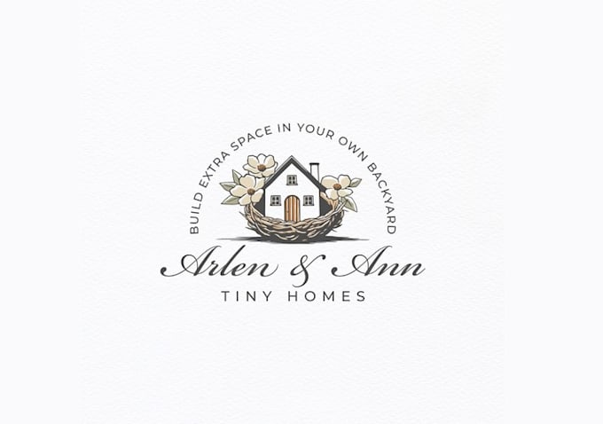design home town tiny quality brand logo
