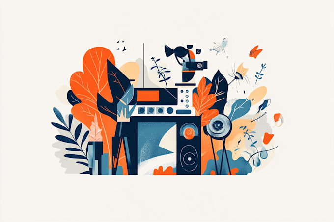 design flat vector illustrations