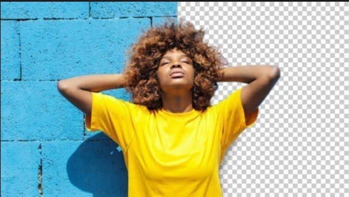 do background removal, cut out image, make white or edited bg