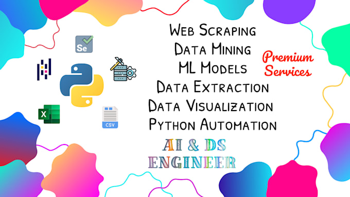 do web scraping, data mining, data extracting