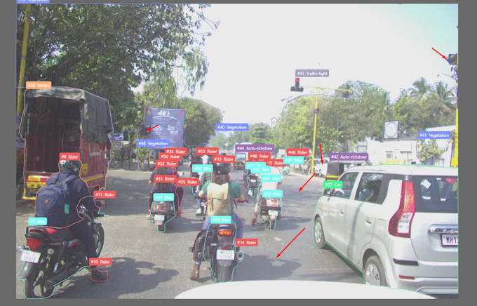 do polygon, 4 point polygon annotation