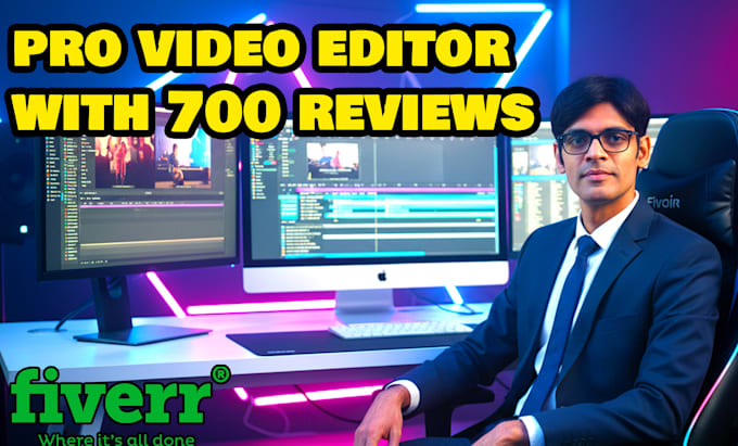 do professional video edit with free sample edit