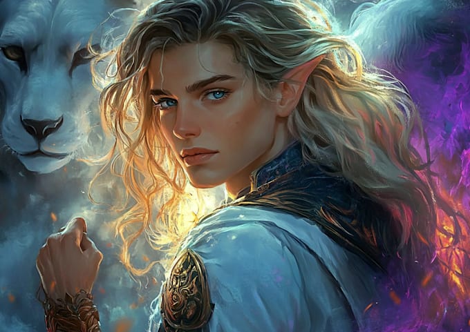 draw your dnd or anime oc character art