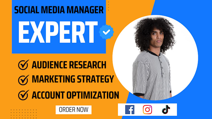 be your social media manager